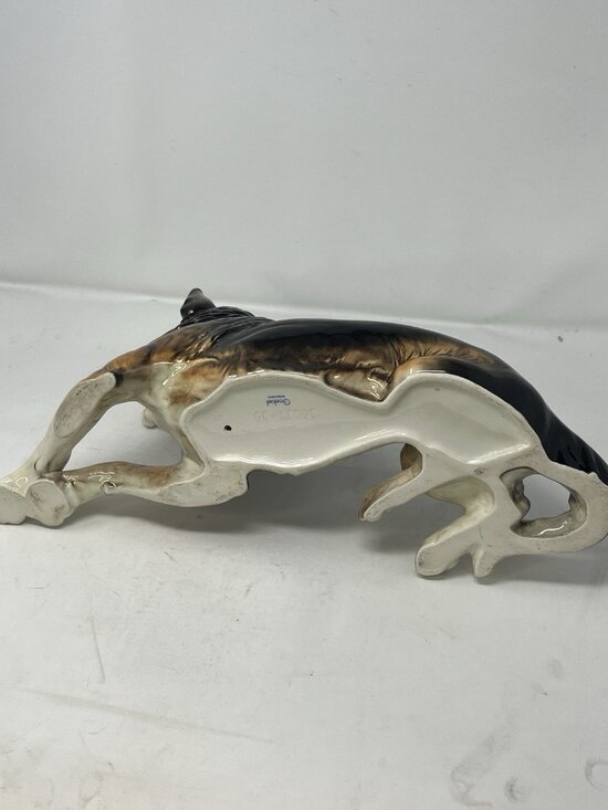 Vtg MINT Goebel W.Germany Porcelain German Shepherd Large 17 X 8.5 30027-35 - Picture 10 of 13